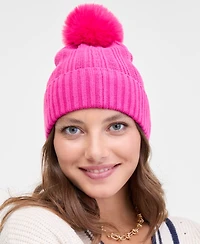 On 34th Boxed Rib-Knit Beanie, Macy's Exclusive