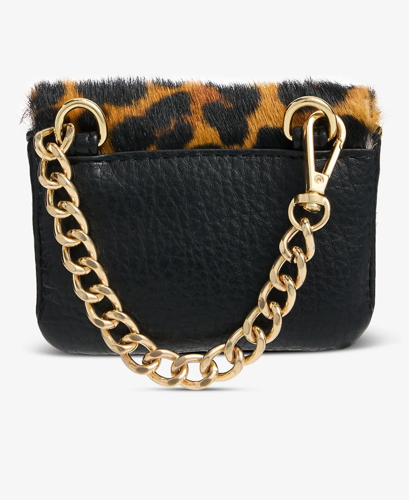 I.n.c. International Concepts Taylah Leopard Print Calf Hair Mini Bag, Macy's Exclusive