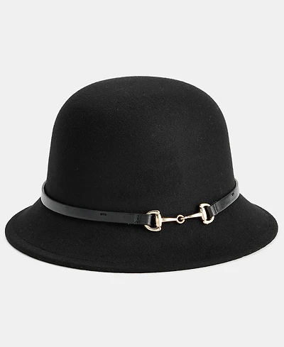 Giani Bernini Horsebit Felt Cloche Hat, Macy's Exclusive