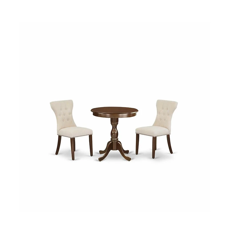 East West Furniture 3-Pc Dinette Set