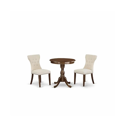 East West Furniture 3-Pc Dinette Set