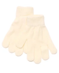 InMocean Big Girls 3-Piece Color Block Cozy Cloud Weather Beanie, Scarf and Gloves Set