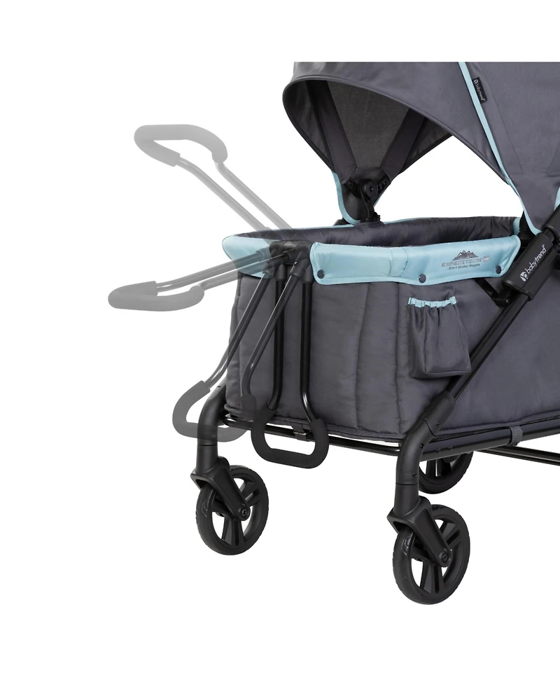 Baby Trend Expedition Lte 2-In-1 Stroller Wagon - Desert Blue
