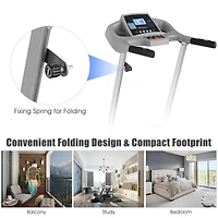 Electric Motorized Folding Treadmill for Home Fitness and Running