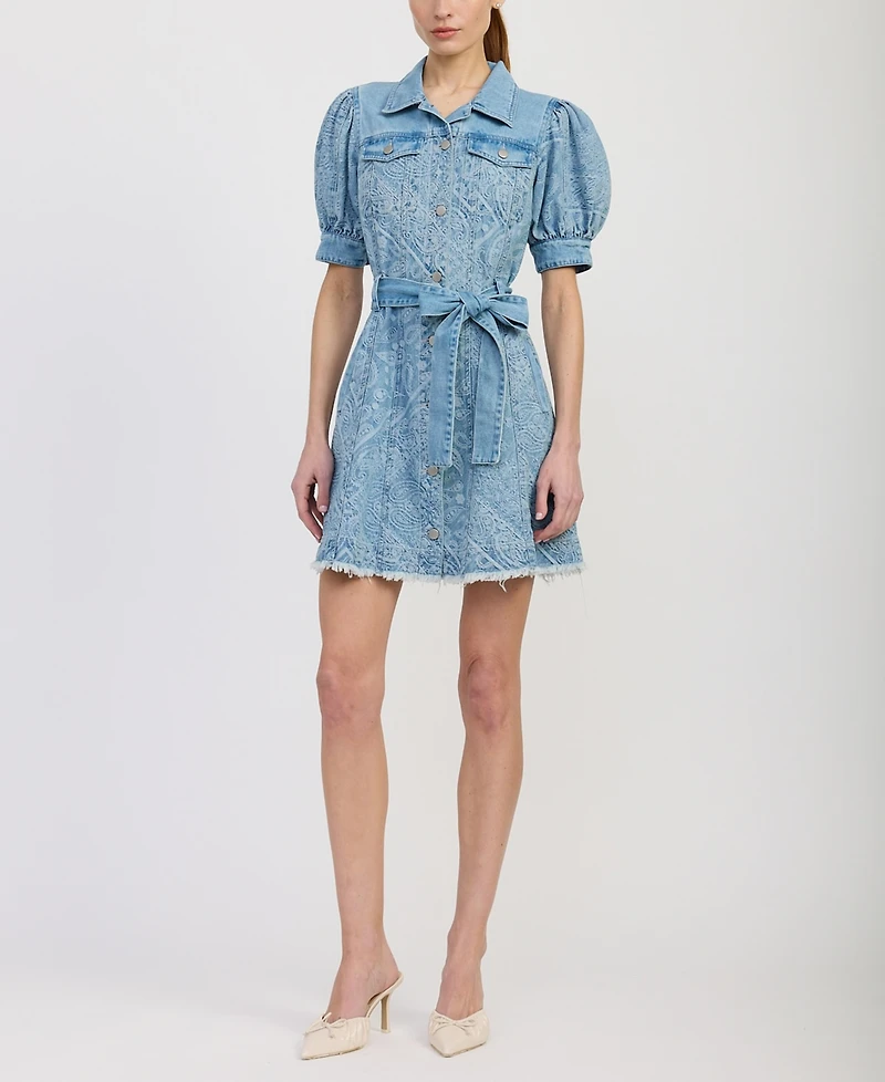 En Saison Women's Tarak Mini Dress