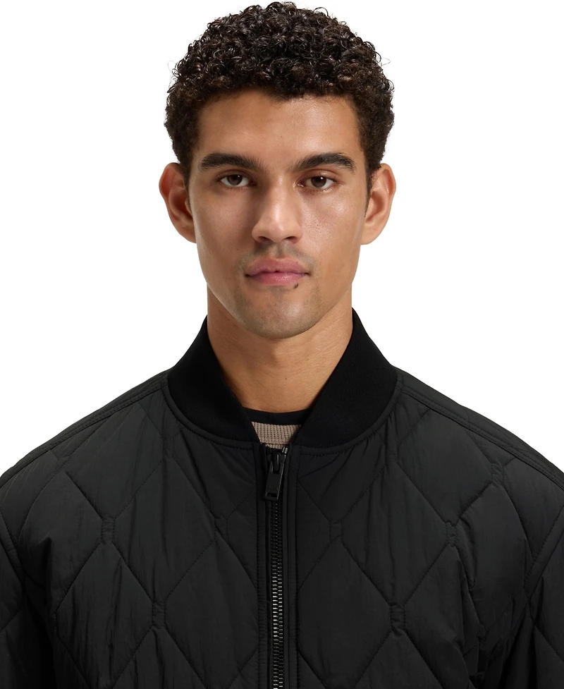 Boss by Hugo Men's Onion Quilting Water-Repellent Jacket
