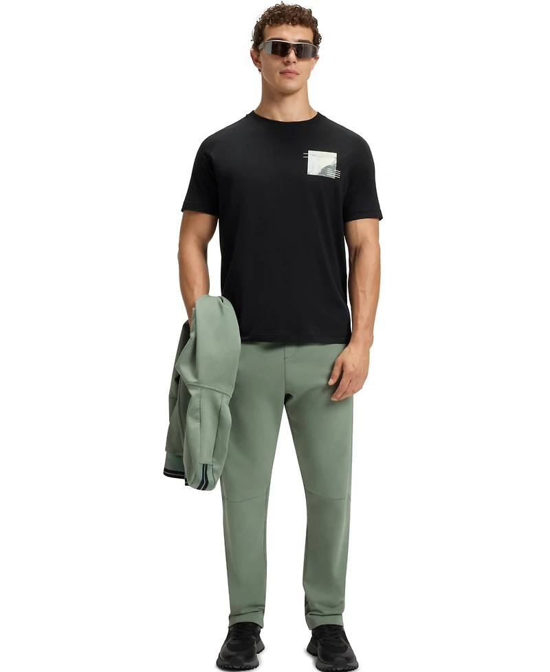 Boss by Hugo Men's Decorative Reflective Relaxed-Fit T-Shirt