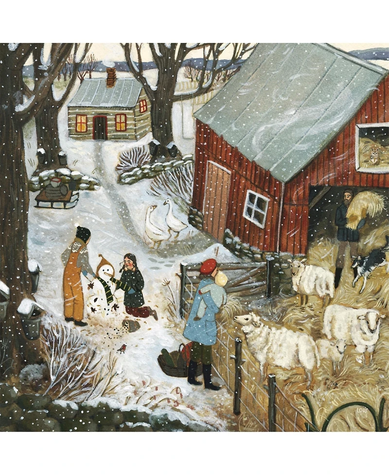 New York Puzzle Company Sugar Snow 500 Piece Puzzle