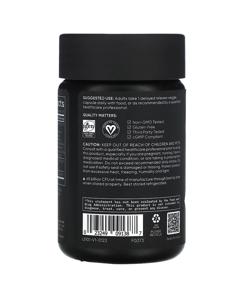 Sports Research Women's Probiotics Cranberry 65 Billion Cfu