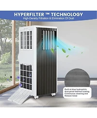 gaomon 8000 Btu Portable Air Conditioner - 3-in-1 Unit with Dehumidifier & Fan Cools 350 Sq.Ft (Includes Vent Kit for Bedroom/Rv/Apartment)