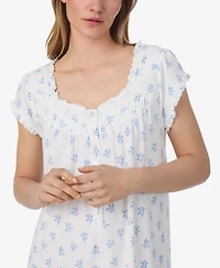 Eileen West Women's Cap Sleeve Waltz Nightgown