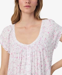 Eileen West Women's Cap Sleeve Waltz Nightgown