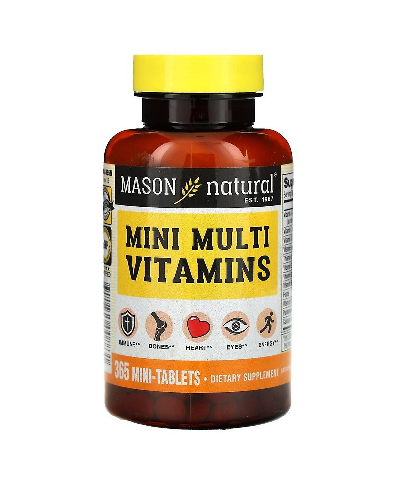 Mason Natural Mini Multi Vitamins