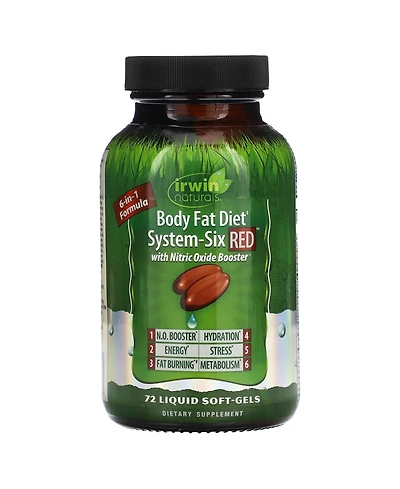 Irwin Naturals Body Fat Diet System-Six Red