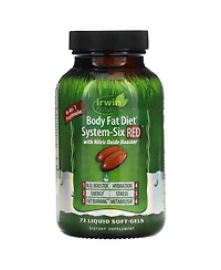 Irwin Naturals Body Fat Diet System-Six Red