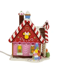 Department 56 Minnie's Peppermint Villa Lit Building