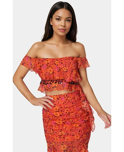 Ruffle Fringe Top