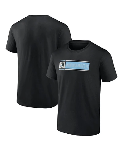 Fanatics Men's Black Minnesota United Fc Block T-Shirt