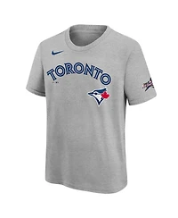Nike Big Boys and Girls Vladimir Guerrero Jr. Heather Gray Toronto Blue Jays 2025 Mlb All-Star Edition Name Number T-Shirt