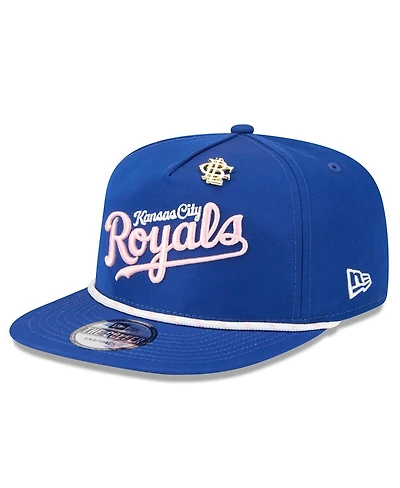 New Era Men's Royal Kansas City Royals 2025 Big League Chew Golfer Snapback Hat