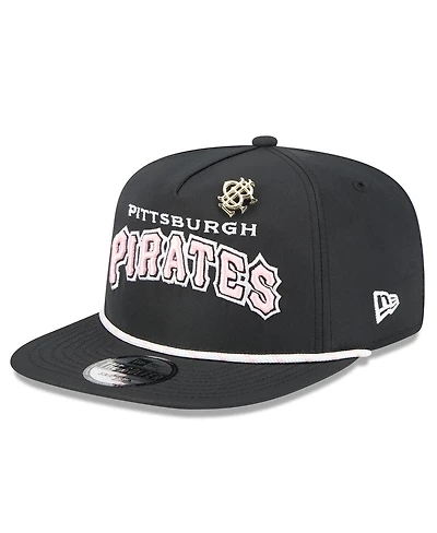 New Era Men's Black Pittsburgh Pirates 2025 Big League Chew Golfer Snapback Hat