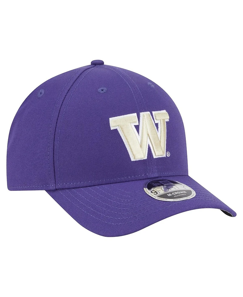 New Era Men's Purple Washington Huskies Team Collective 9FORTY M-Crown Adjustable Hat