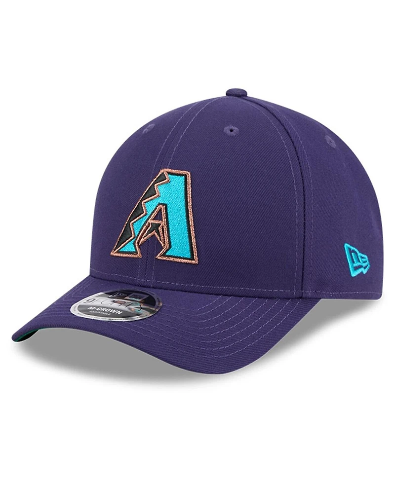 New Era Men's Purple Arizona Diamondbacks Baseball Hall of Fame 9FORTY M-Crown Adjustable Hat