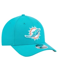 New Era Men's Aqua Miami Dolphins Team Collection 9FORTY M-Crown Adjustable Hat
