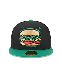 New Era Men's Black Albuquerque Isotopes Theme Nights 59FIFTY Fitted Hat