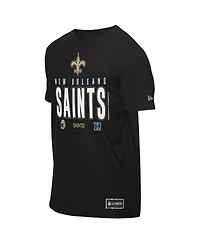 New Era Men's Black Orleans Saints 2025 Nfl Training Camp T-Shirt