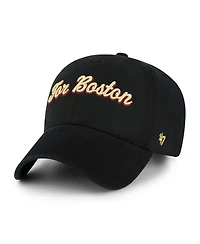 '47 Brand Men's Black Boston College Eagles Clean Up Adjustable Hat