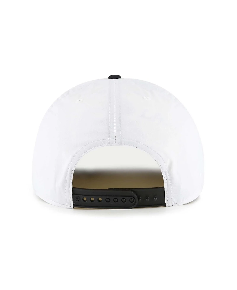 '47 Brand Men's White/Black Philadelphia Flyers Tribute Hitch Adjustable Hat