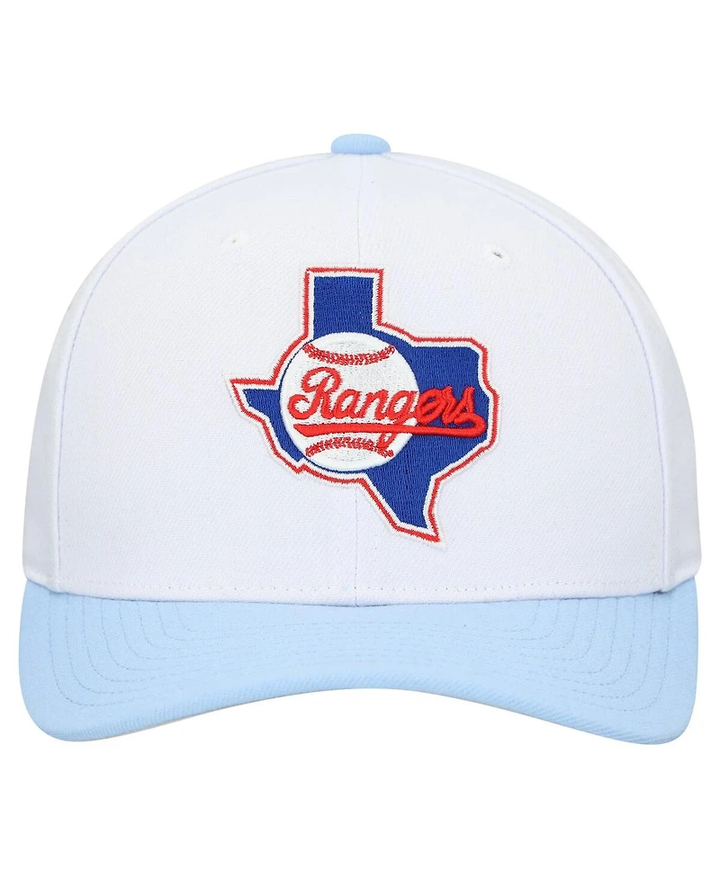 Mitchell & Ness Men's and Women's Gray Texas Rangers Basic Coop Pro Adjustable Hat