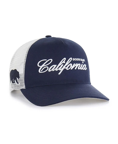 '47 Brand Men's and Women's Navy Cal Bears Contemporary Basics Foundation Trucker Hitch Adjustable Hat