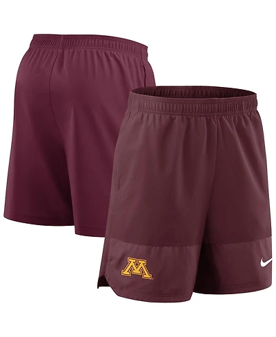 Nike Men's Maroon Minnesota Golden Gophers 2025 Sideline Performance Shorts