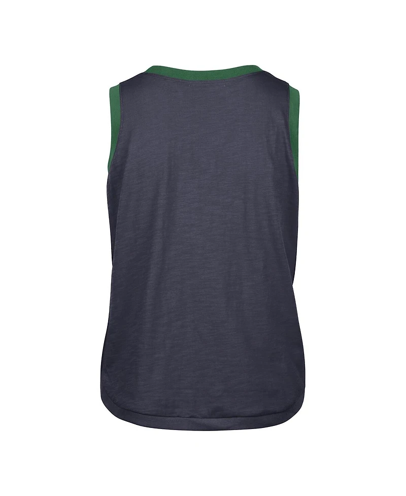 '47 Brand Women's Navy Notre Dame Fighting Irish Premier Ringer Tank Top