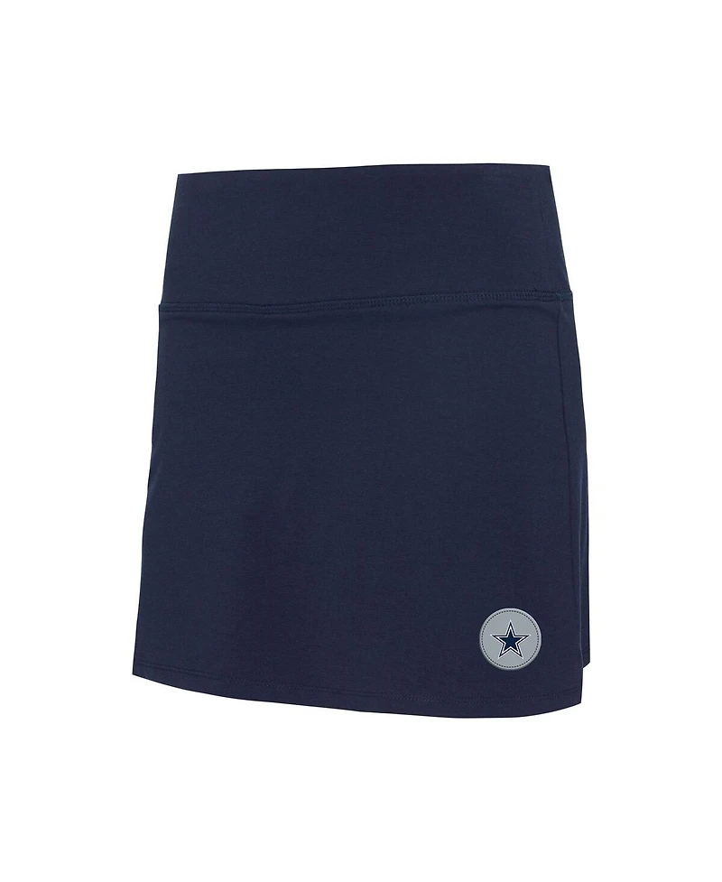 Concepts Sport Women's Navy Dallas Cowboys Plus Skort