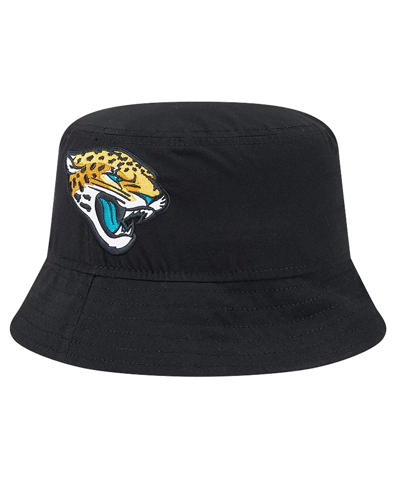 New Era Men's Black Jacksonville Jaguars Helmet Bucket Hat