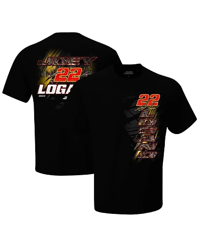 Team Penske Men's Black Joey Logano Shell/Pennzoil Camo T-Shirt