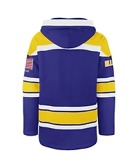 '47 Brand Men's Royal Chase Elliott Superior Lacer Pullover Hoodie