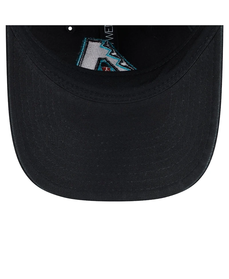 New Era Big Boys and Girls Black Arizona Diamondbacks Team Color 9TWENTY Adjustable Hat
