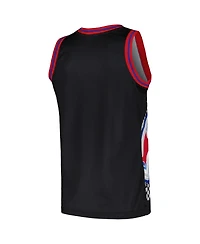 Mitchell & Ness Men's Black New England Patriots Big Face 7.0 Fashion Tank Top