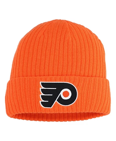 Fanatics Men's Orange Philadelphia Flyers Logo Cuffed Knit Hat