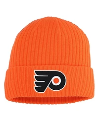 Fanatics Men's Orange Philadelphia Flyers Logo Cuffed Knit Hat