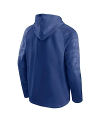 Fanatics Men's Blue Tampa Bay Lightning Shade Defender Raglan Pullover Hoodie