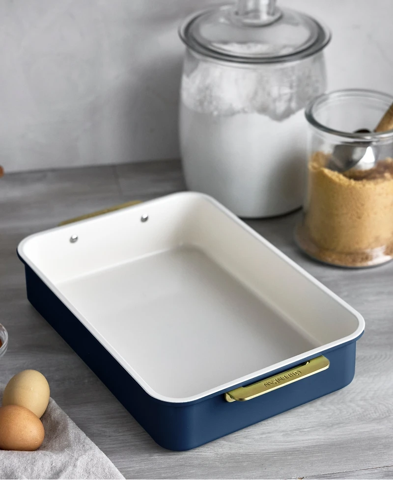 GreenPan Reserve Healthy Ceramic Nonstick Bakeware Rectangular Cake Pan