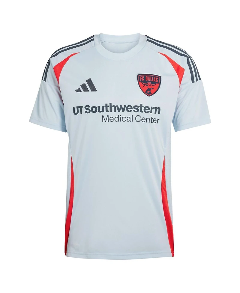 Adidas Men's Petar Musa Light Blue Fc Dallas 2025 The Inferno Kit Replica Player Jersey