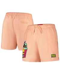 Freeze Max Men's Charlie Brown Orange Peanuts Ice Scream Shorts