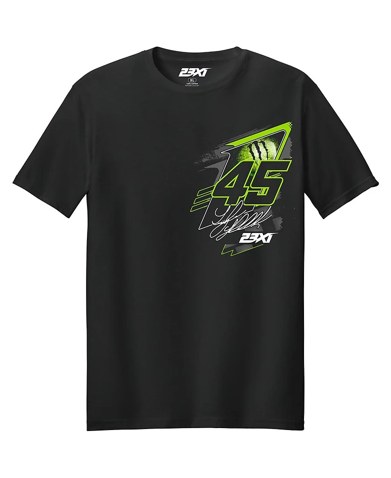 23xi Racing Men's Black Tyler Reddick Beast Car T-Shirt