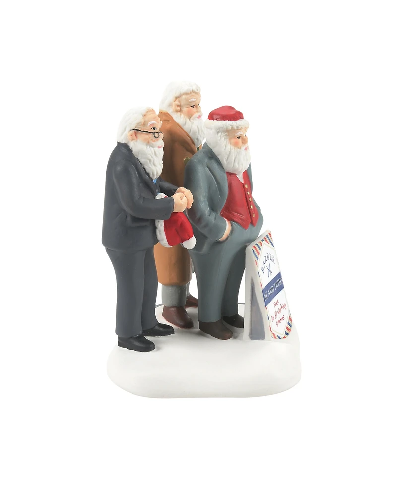 Department 56 A Shave in Time for Christmas Village Accessory